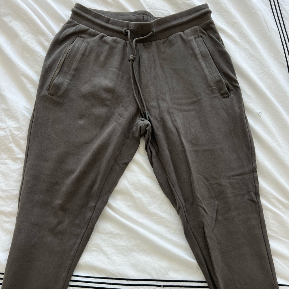 men alphalete jogger size small green